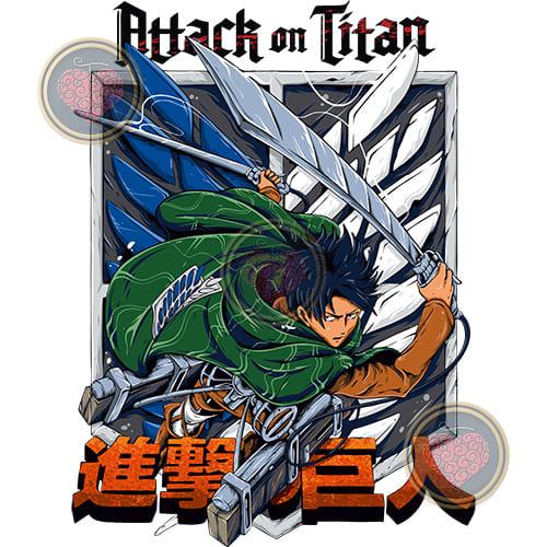 Attack on Titan: Levi in Action