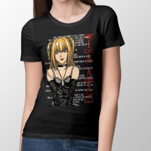 death-note-preta-fem-misa-gothic