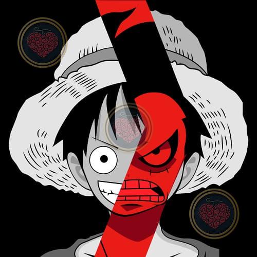 Camiseta Luffy Gear 4