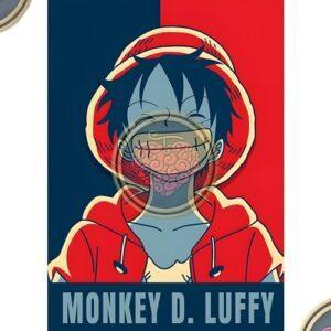 Monkey D. Luffy Pop Art