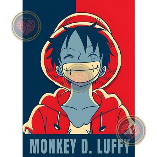 Monkey D. Luffy Pop Art