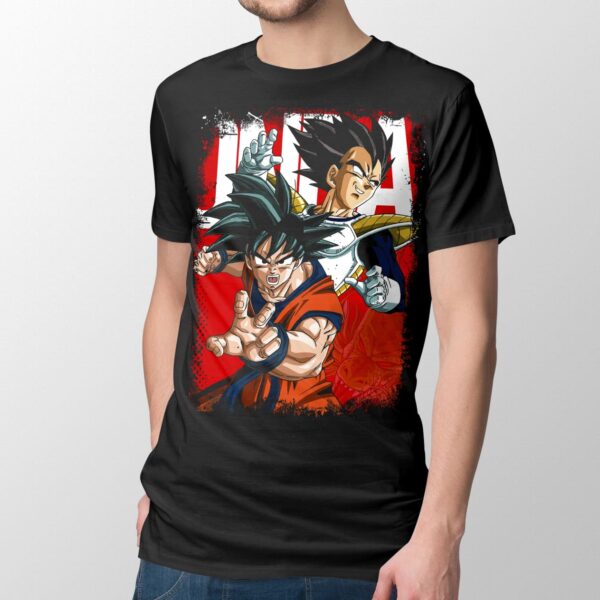 Camiseta Dragon Ball Z - Goku e Vegeta